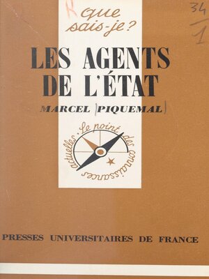 cover image of Les agents de l'État